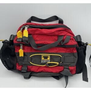 Mountainsmith Day Lumbar Waist Pack Red Fanny Hip Bag Tour No Shoulder Strap